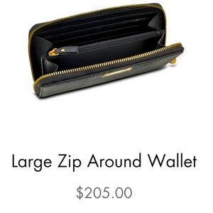 Gigi snake textured wallet with gold leather interior